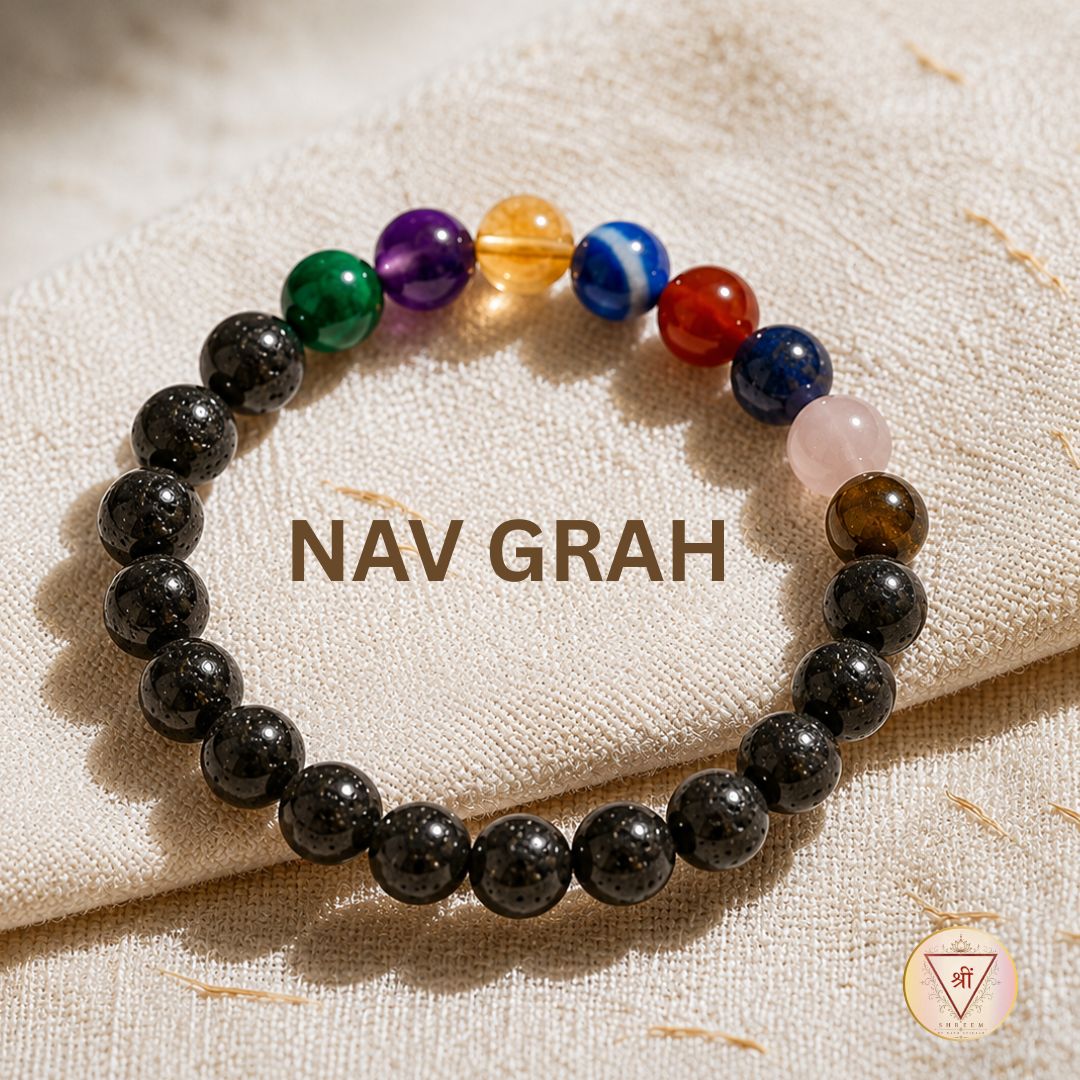 Nav Grah Crystal Bracelet