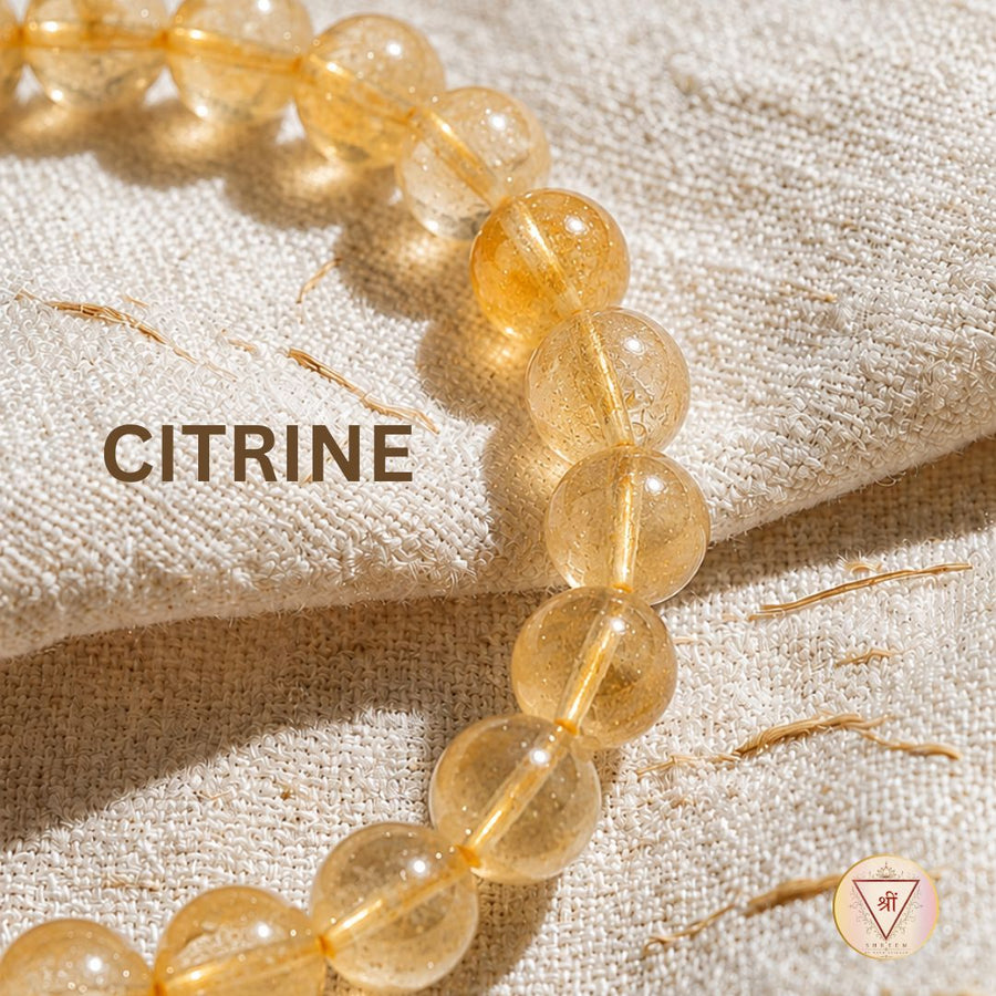 Citrine Crystal Bracelet
